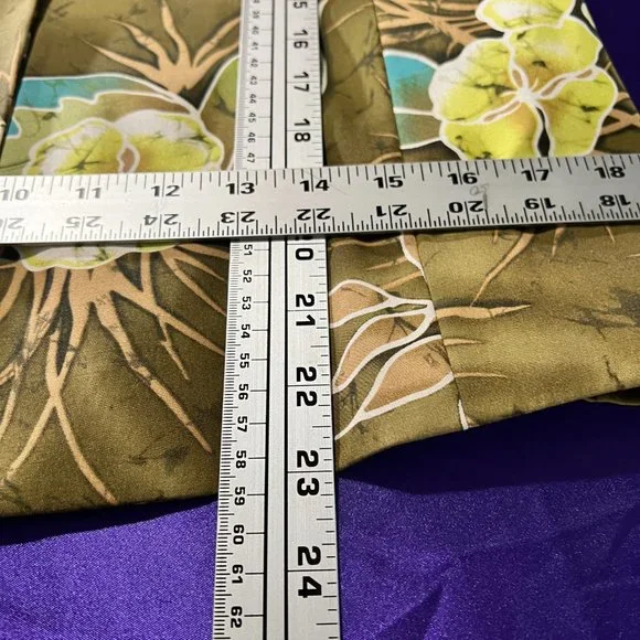 📌Peck & Peck Stunning Floral Silk Blend Blazer - Jacket with 3/4 Sleeves - Picture 10 of 12